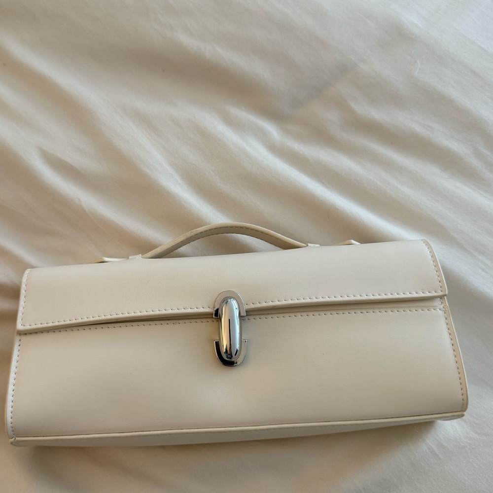 Leather Clutch Bag, Women's Leather Top Handle Bag